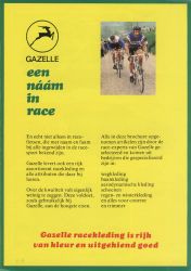 Gazelle clothing brochure 1979