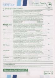 Gazelle options and prices march 1994