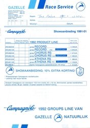 Parts & Clothing Prices 1991